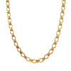 Vintage Minimalist Stainless Steel Ushaped Cross Chain Necklace With Electroplated Titanium Steel Pendant Unisex Jewelry