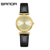 Vintage Quartz Women's Watch With Mesh Band And Alloy Case Round Dial Printed Logo