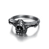 Vintage Skull Stainless Steel Ring For Men And Women Retro Personality Statement Jewelry