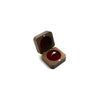 Vintage Solid Wood Jewelry Box With Inverted Inner Circle Design Exquisite Wooden Ring Necklace And Earrings Storage Packaging Box