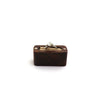 Vintage Solid Wood Mini Ring Box With Cotton Linen Lining Carved Wooden Jewelry Storage Case