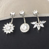 Vintage Stainless Steel Navel Ring Set With The Crown Pattern For Body Piercing