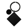 Vintage Style Classic Style Rainbow Jellyfish Customization Laser Engraving Metal Unisex Bag Pendant Keychain