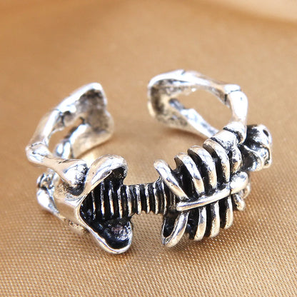 Vintage Style Eagle Rhinestones Alloy Wholesale Rings