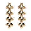 Vintage Style Geometric Alloy Plating Drop Earrings