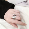 Vintage Style Geometric Copper Plating Open Ring