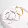 Vintage Style Grain Stainless Steel Plating Gold Plated Silver Plated Bangle