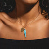 Vintage Style Heart Shaped Titanium Steel Nautical Coin Necklace For Women Set With Diamonds And Mixed Gemstones