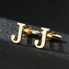 Vintage Style Letter Iron Plating Unisex Cufflinks