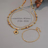 Vintage Style Round Sun 18K Gold Plated Agate Seed Bead Tiger Eye Copper Wholesale Pendant Necklace