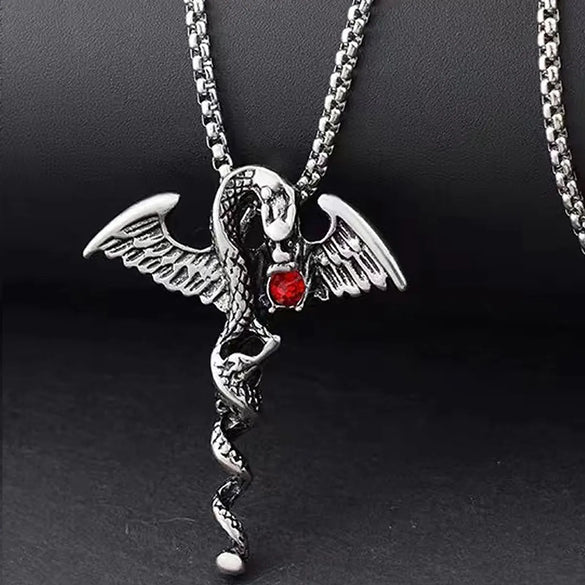 Vintage Style Simple Style Animal Alloy Men'S Pendant Necklace