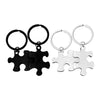 Vintage Style Simple Style Classic Style Jigsaw Customization Laser Engraving 201 Stainless Steel Unisex Bag Pendant Keychain