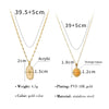 Wholesale Jewelry Vintage Style Vacation French Style Geometric 304 Stainless Steel Natural Stone 18K Gold Plated Plating Inlay Pendant Necklace