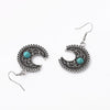 Vintage Women's Alloy Geometric Electroplated Earrings
