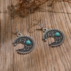 Vintage Women's Alloy Geometric Electroplated Earrings