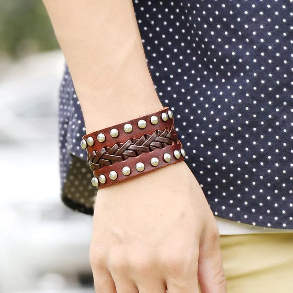 Fashion Geometric No Inlaid Unisex Bracelets
