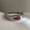 Vintage Y2k Alien Dial Shape Alloy Wristwatch For Men And Women