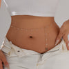Waist Chain Body Chain Imitation Pearl Copper Chain Alloy Peach Heart Pendant