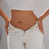 Waist Chain Body Chain Imitation Pearl Copper Chain Alloy Peach Heart Pendant