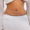 Waist Chain Bodychain Metal Starfish Scallop Shell Fish Tail Leisure Style
