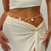 Waist Chain Bodychain Metal Starfish Scallop Shell Fish Tail Leisure Style