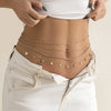 Waist Chain Metal Multilayer Tassel Sequins Rhinestone For Female