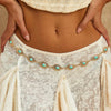 Waist Chain Metal Round Turquoise Carved For Women