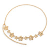 Waist Chain Sexy Metal Iron Three Dimensional Flower Body Chain For Women
