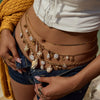 Waist Chain Stainless Steel Alloy Pearl Ushaped Electroplating Women's Highend Niche Design Accessories