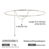 Waist Chain Stainless Steel Multiple Circles Women's Versatile Luxury Pants Chain Accessories