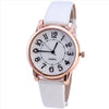 Watch Acrylic Surface Quartz Leather Metal Pu Stainless Steel Round Casual Women's