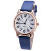 Watch Acrylic Surface Quartz Leather Metal Pu Stainless Steel Round Casual Women's