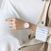 Watch Alloy Band Round Dial Female Student Simple Retro Artistic Leisure Style