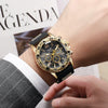 Watch Alloy Case Silicone Strap Stainless Steel Clasp Round Dial Quartz Sports Fashion