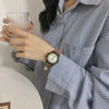 Watch Alloy Imitation Leather Round Casual Style