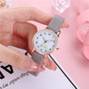 Watch Alloy Imitation Leather Round Luminous Fashion