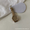 Watch Alloy Ordinary Glass Mirror Green Fresh Retro Leisure Style For Girls