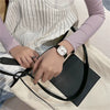 Watch Alloy Ordinary Glass Mirror Leisure Simple Elegant Retro Square For Women