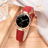 Watch Alloy Plastic Case Pu Belt Round Dial Casual Adult Women's