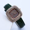 Watch Alloy Pu Square Casual Female