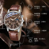 Watch Alloy Pu Stainless Steel Casual Round Men's Quartz