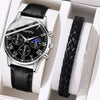 Watch Alloy Pu Stainless Steel Casual Round Men's Quartz