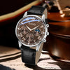 Watch Alloy Pu Stainless Steel Casual Round Men's Quartz