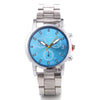 Watch Alloy Stainless Steel Band Round Business Style