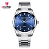 Watch Alloy Stainless Steel Round Quartz Waterproof Fashion For Women And Couple