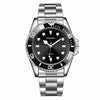 Watch Alloy Steel Strip Round Dial Casual Style