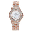 Watch Alloy Steel Strip Starry Rhinestone Elegant Fashion