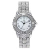 Watch Alloy Steel Strip Starry Rhinestone Elegant Fashion