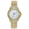 Watch Alloy Steel Strip Starry Rhinestone Elegant Fashion