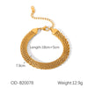 Watch Chain Titanium Steel Stainless Steel Bracelet For Women Unisex Electroplating Pvd Vacuum Plating Waterproof